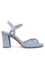 Sandały damskie - Geox Sandały D New Eraklia 80 D55RPA 00021 C4003 Niebieski - miniaturka - grafika 1