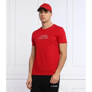 Koszulki męskie - Tommy Hilfiger T-shirt | Regular Fit - grafika 1