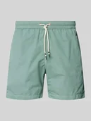 Kąpielówki męskie - Spodenki kąpielowe z elastycznym pasem - miniaturka - grafika 1