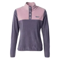 Bluzy damskie - Damski Polar ELBRUS LARCO WO'S M000209309 – Fioletowy - miniaturka - grafika 1