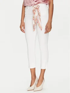 Guess Jeansy W5GA91 W93CM Biały Skinny Fit - Spodnie damskie - miniaturka - grafika 1