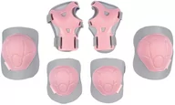 Ochraniacze - Nijdam Ochraniacze na kolana rolki dla dzieci Concrete Rose N61EC02-PNK-S - miniaturka - grafika 1