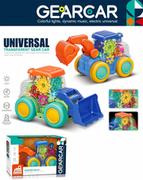 Zabawki interaktywne dla dzieci - Samojeżdżąca Koparka + Efekt Światła - miniaturka - grafika 1