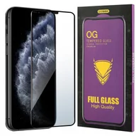 Szkła hartowane na telefon - Szkło HARTOWANE 5D do iPhone 11 Pro PREMIUM CAŁY EKRAN PEŁNE - miniaturka - grafika 1