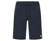Spodenki męskie - esmara Men Szorty dresowe męskie z bawełną (Granatowy, XL (56/58)) - miniaturka - grafika 1
