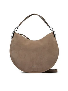 Coccinelle Torebka QKG Coccinellesunup Suede E1 QKG 13 01 01 Beżowy - Torebki damskie - miniaturka - grafika 1