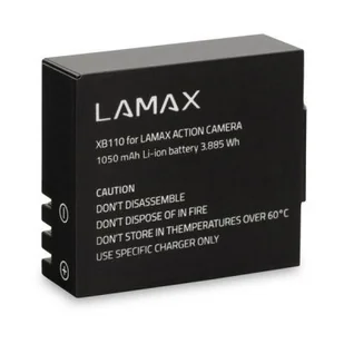 LAMAX bateria Li Ion 1050 mAh - Akcesoria do kamer sportowych - miniaturka - grafika 1
