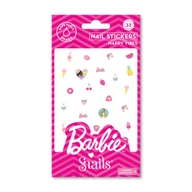 Zabawki kreatywne - Naklejki na paznokcie dla dzieci Barbie Snails - Happy Vibes - miniaturka - grafika 1