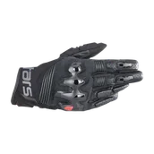 Rękawice motocyklowe - Rękawice Motocyklowe Alpinestars Halo Leather CzarnyS - miniaturka - grafika 1