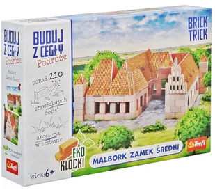 Buduj z Cegły Podróże Malbork Zamek Średni Brick Trick 210 el, - Klocki - miniaturka - grafika 1