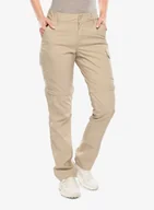 Odzież trekkingowa damska - Spodnie damskie Columbia Silver Ridge Utility Convertible Pant - ancient fossil - miniaturka - grafika 1