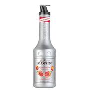 Soki i napoje niegazowane - Monin, puree rubinowy grejpfrut, 1 l - miniaturka - grafika 1