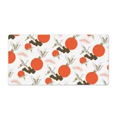 Podkładki na biurko - Ochronna podkładka Żurawie Chmury Kropki 100x50 cm - miniaturka - grafika 1