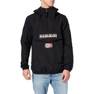 Kurtki męskie - Kurtka męska Napapijri Shade Sum przeciwdeszczowa czarna-XXL - miniaturka - grafika 1