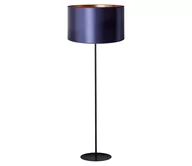 Lampy stojące - Lampa podłogowa CANNES 1xE27/15W/230V 45 cm niebieski/miedź/czarny - miniaturka - grafika 1