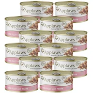 Mokra karma dla kotów - Applaws Cat Tuńczyk z krewetkami 12x70g PUSZKA - miniaturka - grafika 1
