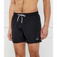 Kąpielówki męskie - BOSS BLACK Szorty kąpielowe + ręcznik + plecak Beach Set Regular Fit - miniaturka - grafika 1