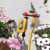 Inne akcesoria do nawadniania - Hozelock Dwudrożne przyłącze do kranu (OO-HOZ2252) - miniaturka - grafika 1