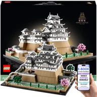 Klocki - HIT DLA DOROSŁYCH! LEGO ARCHITECTURE Zamek Himeji Majestatyczny japoński zamek z ruchomym wnętrzem i ogrodami Lego Dla Dzieci i Dorosłych Na Urodz.. - miniaturka - grafika 1