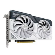 Karty graficzne - Karta graficzna ASUS Dual GeForce RTX 4060 8GB OC White GDDR6 - miniaturka - grafika 1