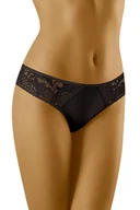 Majtki damskie - Wol-Bar Eco-Tu czarny L Majtki figi - miniaturka - grafika 1