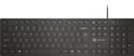 Klawiatury - Klawiatura Natec HERRING multimedialna SLIM czarny NKL-2341 - miniaturka - grafika 1
