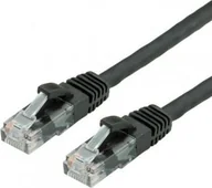 Patchcordy - Value VALUE UTP PatchCord Kat.6, LSOH, czarny, 10m - miniaturka - grafika 1