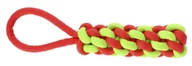 Zabawki dla psów - DINGO Kolba z rączką Energy 32cm - czerwono-zielony - miniaturka - grafika 1