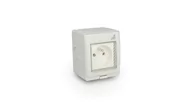 Gniazdka elektryczne - Elektro-Plast opatÓwek Gniazdo pojedyncze natynkowe GPN IP55 AQUA55 55.19 55.19 - miniaturka - grafika 1