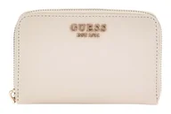 Portfele - GUESS Damski portfel Laurel SLG Medium Zip Around, kość, Rozmiar Uniwersalny - miniaturka - grafika 1