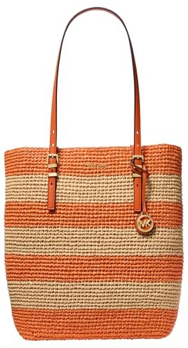 Michael Kors LG NS Tote, torebka damska, pojedyncza, Pomarańczowy dziurkacz, Taglia unica