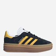 Trampki damskie - Tenisówki damskie na platformie adidas Gazelle Bold W IE0422 (3.5UK) 36 Czarne (4066765956385) - miniaturka - grafika 1
