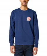 Bluzy męskie - Bluza Wrangler GRAPHIC SWS 112358370 Navy XL - miniaturka - grafika 1