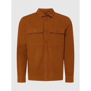 Koszule męskie - Koszula flanelowa o kroju regular fit z bawełny model Scott - Only & Sons - grafika 1