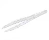 Akcesoria i kosmetyki do stylizacji brwi - Plastikowa PĘSETA sterylna 12,5 cm 1 szt. - miniaturka - grafika 1