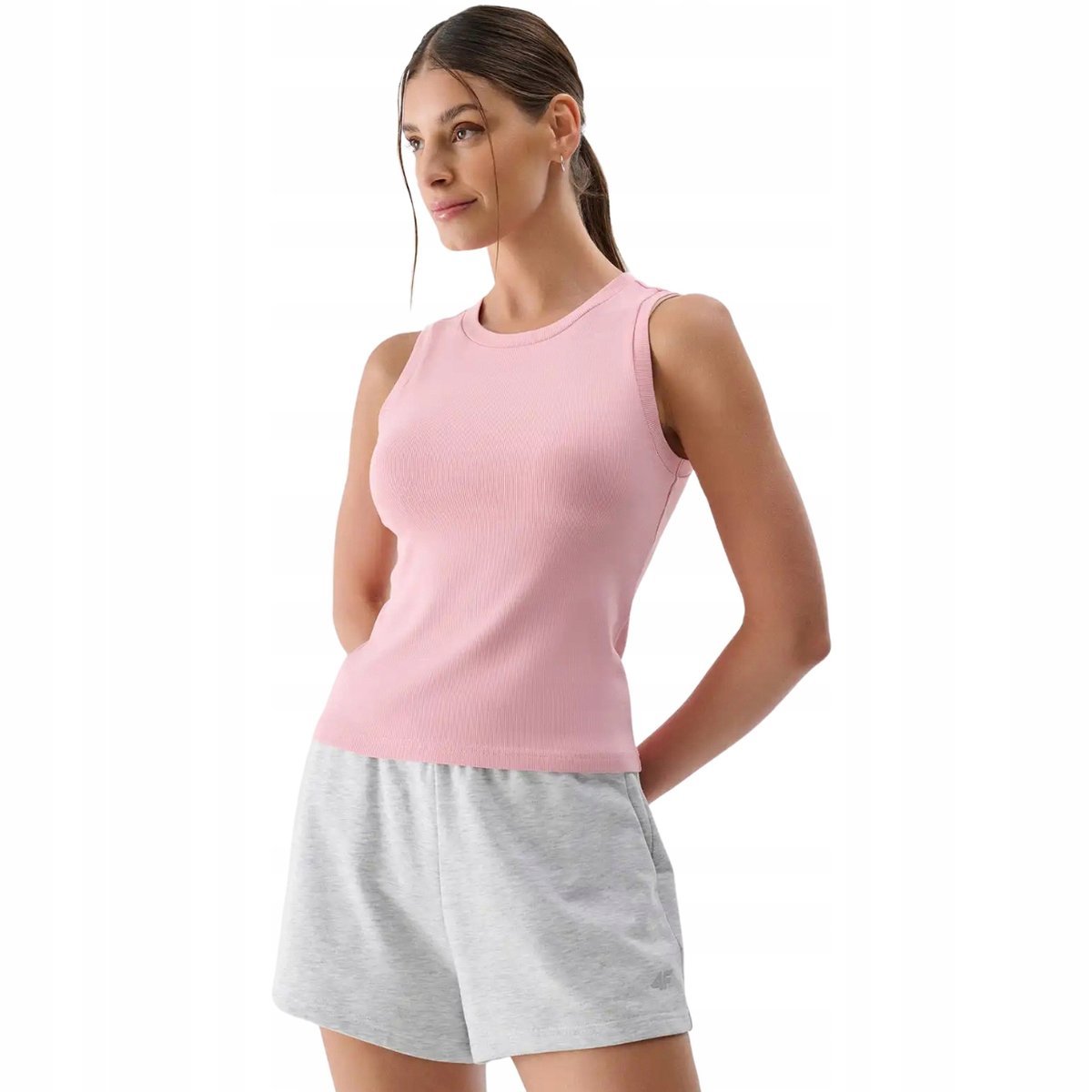 Koszulka Damska 4F F132 Jasny Róż 4Fwmm00Tslef132 56S Xl