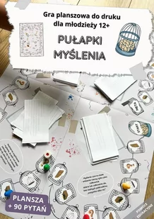 Gra planszowa dla młodzieży 12+ "Pułapki myślenia". Pomoc edukacyjna do druku - E-booki - nauka - miniaturka - grafika 1