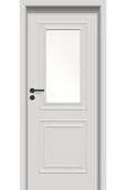 Drzwi wewnętrzne - Pol-Skone Dzwi Wewnętrzne Z Szybą Inverno 01Sd Szary - miniaturka - grafika 1