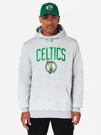 Bluzy męskie - Bluza męska z kapturem kangurka New Era Celtics 60505438 S Jasnoszara (0197883645883). Bluzy z kapturem męskie - miniaturka - grafika 1