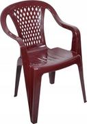 Fotele i krzesła ogrodowe - OŁER meble ogrodowe FOTEL DIAMENT BORDOWY 5907795815077 - miniaturka - grafika 1