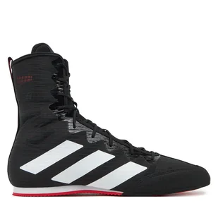 Buty bokserskie adidas Box Hog 4 IH2730 Czarny - Kimona, stroje i obuwie - miniaturka - grafika 1