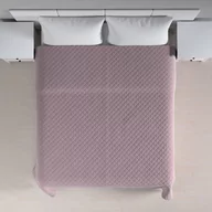 Narzuty - Dekoria Narzuta pikowana w romby zgaszony róż szer.260 × dł.210 cm Velvet 1235-704-14 - miniaturka - grafika 1