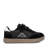 Buty dla chłopców - Sneakersy Kappa CEOWB-NF214809(CH) Czarny - miniaturka - grafika 1