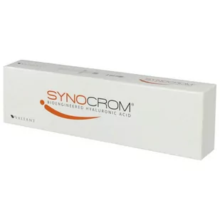 VALEANT Synocrom 10 mg/1ml 1% x 1 ampułkostrzykawka po 2 ml - Ochrona stawów - miniaturka - grafika 1