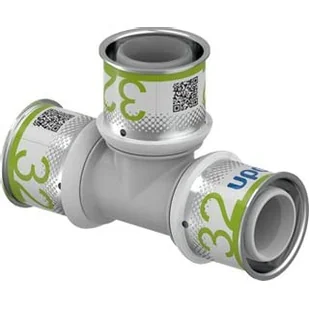 Uponor Uponor press composite tee ppsu 32-32-32 1039947 - Akcesoria do armatury i ceramiki - miniaturka - grafika 1
