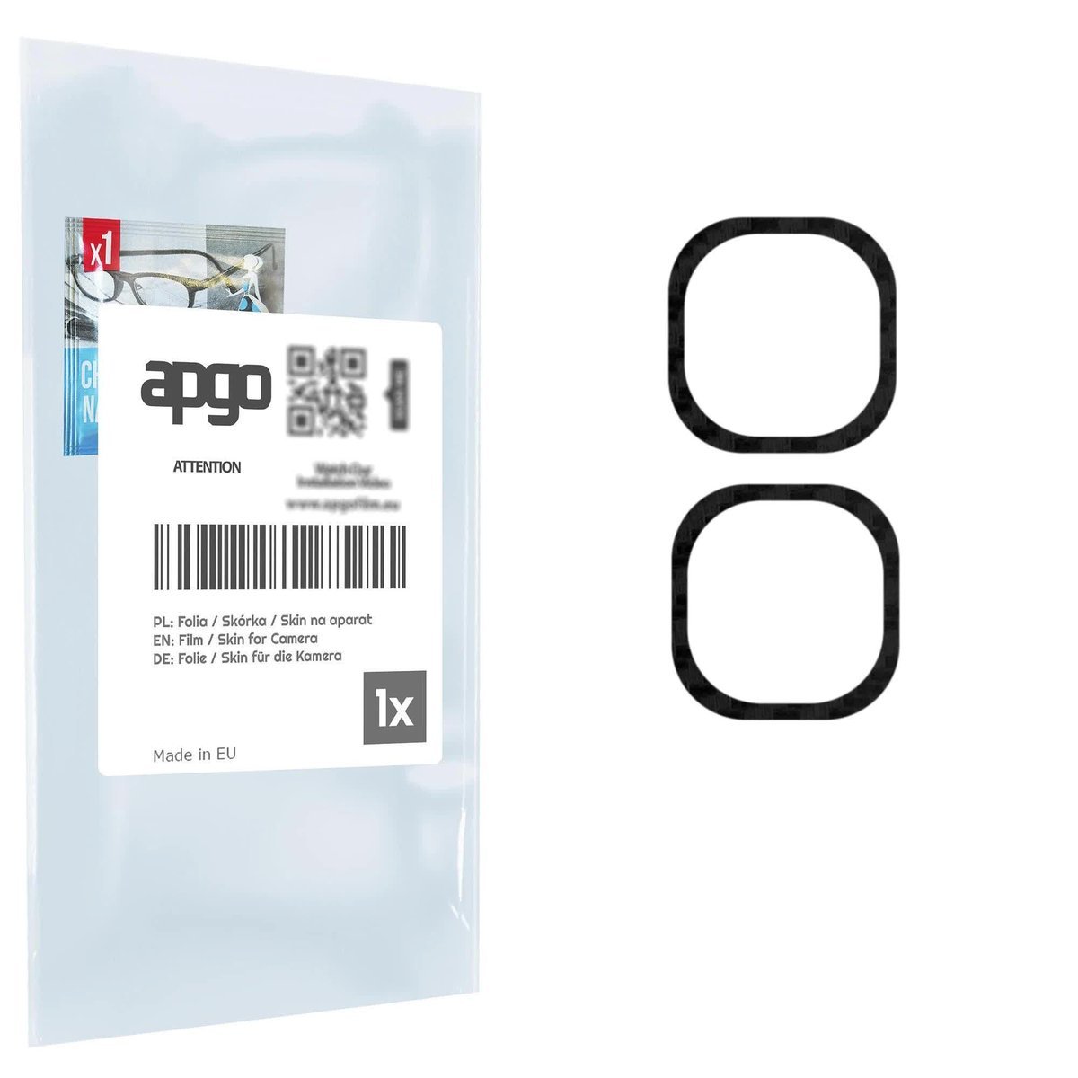 Folia naklejka skórka strukturalna na wyspę aparatu do Vivo iQOO Neo9S Pro+ - różne kolory na kamerę, obiektyw apgo SKINS Lens Protector