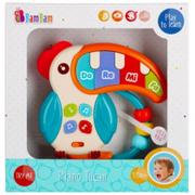 Zabawki interaktywne dla dzieci - BamBam BAM BAM PIANINKO TUKAN 0/48 HE0532 - miniaturka - grafika 1
