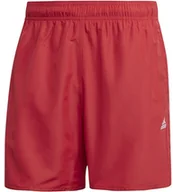 Spodenki męskie - Spodenki męskie kąpielowe adidas Solid CLX SH SL czerwone FJ3380 - 8 - miniaturka - grafika 1