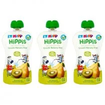 Hipp Mus owocowy Gruszki-Banany-Kiwi po 6. miesiącu zestaw 3 x 100 g Bio - Desery dla dzieci - miniaturka - grafika 1