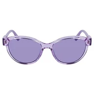 Okulary przeciwsłoneczne - KARL LAGERFELD KL6099S Okulary, Lilac, 54/15/140 dla kobiet, Lilac, 54/15/140 - miniaturka - grafika 1